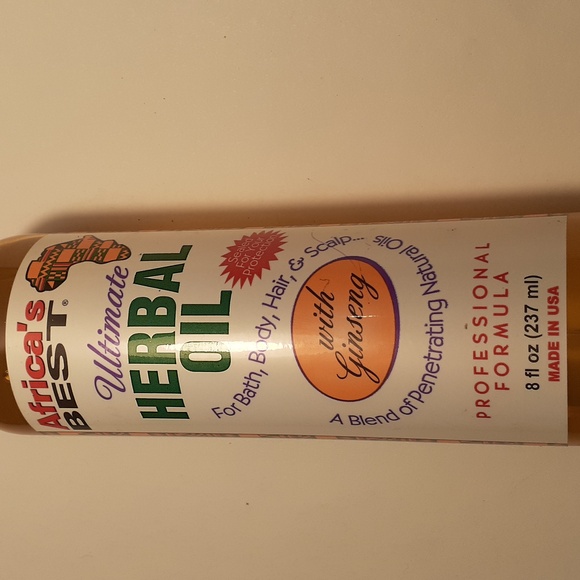 Lot of 2- 8oz bottles Africa's Best Ultimate Herbal Oil. NEW Sealed. - Picture 3 of 4